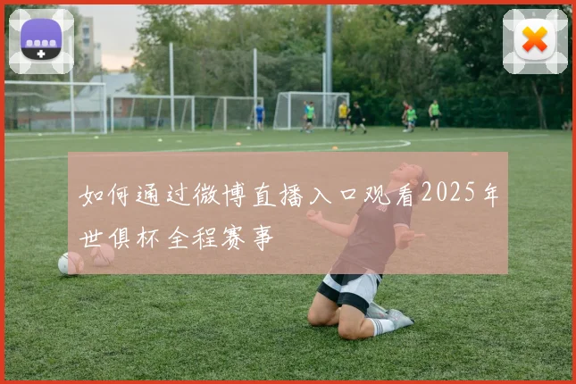 如何通过微博直播入口观看2025年世俱杯全程赛事